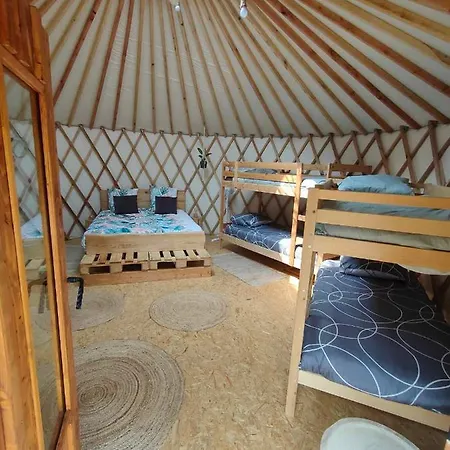 Luxury tent La Yourte Des Bibis