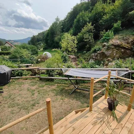 Luxussátor La Yourte Des Bibis *