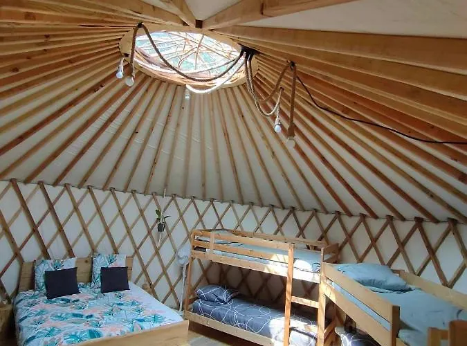 La Yourte Des Bibis Luksustelt *